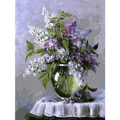 Картина по номерам Сирень 40х50 см Hobby Home