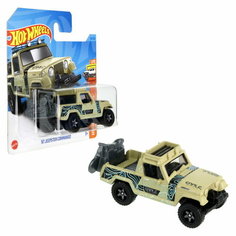 Машинка Hot wheels базовая коллекция в дисплее `67 JEEPSTER COMMANDO