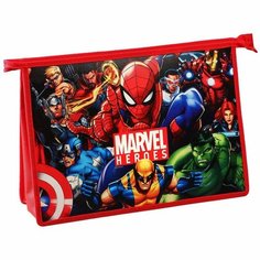 Папка для труда А4, на молнии, пластик, Человек-паук Marvel