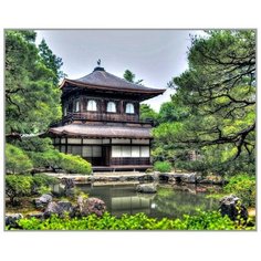 Алмазная мозаика «Сады Киото» 40 × 50 см Milato