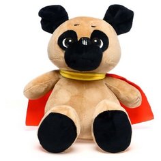 Мягкая игрушка "Собака Мопс", в накидке, 25 см Pomposhki