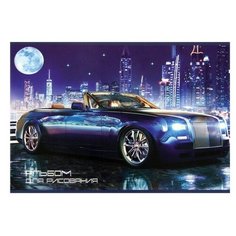 Альбом для рисования А4, 40 листов на скрепке "Нью-Йорк", обложка мелованный картон, блок 100 г/м² Calligrata