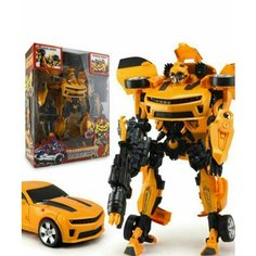 Робот трансформер желтый, игрушка для мальчика, 42 см, игрушки для детей Dison