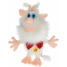 Игрушка мягкая Буба в галстуке-бабочке, музыкальный, 35 см Мульти пульти