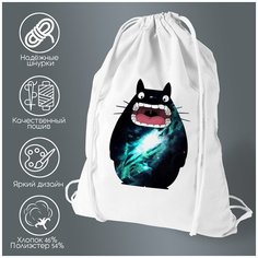 Сумка для обуви CoolPodarok Толстый кот арт