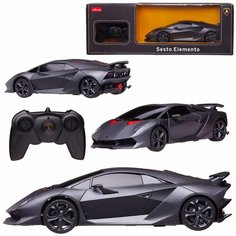 Машина р/у 1:18 Lamborghini Sesto Elemento Цвет Серый 2.4G Rastar