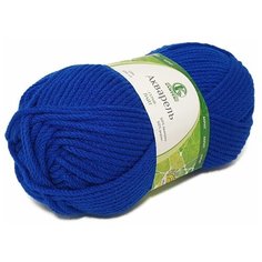 Пряжа Камтекс Акварель | Пряжа Камтекс Акварель - 019 василек | 5шт упаковка | Акрил: 50%, Леакрил: 50%