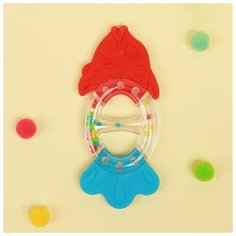 Прорезыватель «Рыбка», микс (4 шт) Стеллар