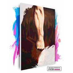 Картина по номерам на холсте The Last of Us - Рука Эбби, 60 х 90 см Красиво Красим