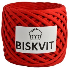 Трикотажная пряжа Biskvit (красный) 1 шт.