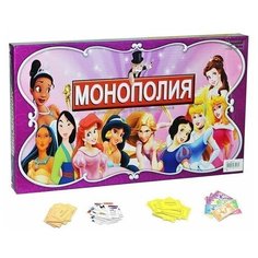 Настольная детская игра "Монополия Принцессы" Panawealth Inter Holdings