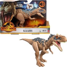 Фигурка Mattel Мир Юрского периода Новые рычащие динозавры, Раджазавр, HDX35 Jurassic World