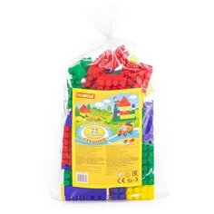 Конструктор средний, 72 элемента, микс Полесье