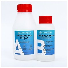 Эпоксидная смола для творчества ArtEpoxy Quick 24, 300 г Noname