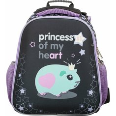 Ранец №1School Basic Princess, 2 отд, эргоном. спинка