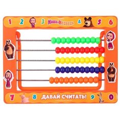 Игрушка детская «Счёты. Маша и Медведь»