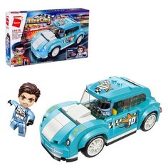 Конструктор Гонки «Спорткар», 1 минифигура и 151 деталь Qman