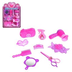 Набор парикмахера «Стильная причёска», 9 предметов Noname