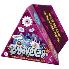 Набор для лепки Глюкосад из различных текстур Средний Розовый C087Y