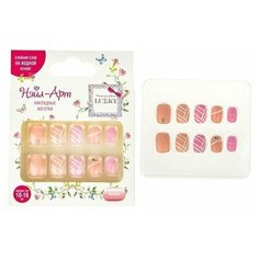 Набор Sequins 10 наклад. ногтей на клеевой основе Т20819 Lukky Нэйл-Арт Lucky