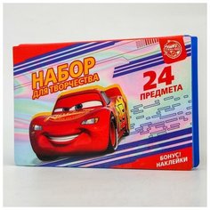 Набор для творчества Тачки, 24 предмета Disney