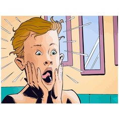 Картина по номерам на холсте Фильм Один дома (Маколей Калкин, Кевин) - 7934 Г 30x40