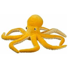 Мягкая игрушка осьминог икеа блавингад, 50 см, желтый