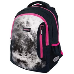 Berlingo Рюкзак Boom "Black-pink style", RU08034-1, черный/розовый