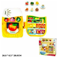 Игрушка развивающая 80095EHR изучаем продукты в коробке S+S Toys