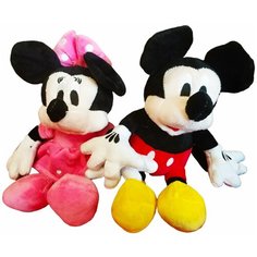 Мягкие игрушки "Минни и Микки Маус" комплект 25 см 2шт. Toys