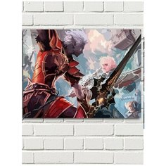Картина по номерам игра Lineage 2 (Орки, Эльфы, Дворфы) - 8611 Г 30x40
