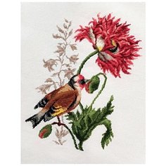 09.004 Набор для вышивания Палитра Росинка для голоса, 19*27 см