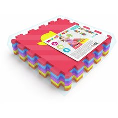 Коврик-пазл развивающий напольный" Животные" ElBascoToys 6 элементов