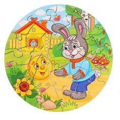 WoodLand Toys Пазл «Колобок»