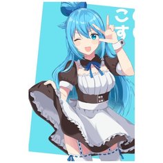 Картина по номерам на холсте Аниме Коносуба 5527 40x60