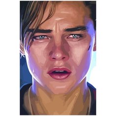 Картина по номерам на холсте леонардо ди каприо - 2234 40X60