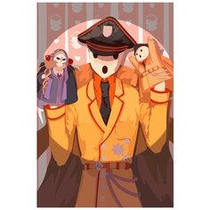 Картина по номерам на холсте аниме Overlord 5255 40x60