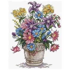 Набор для вышивания Жар-Птица "Букет вдохновения", 21x17 см
