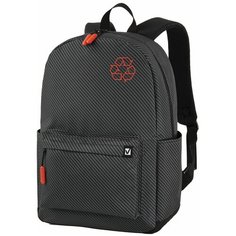Рюкзак / ранец / портфель школьный / для мальчика / девочки Brauberg Energetic универсальный, эргономичный, Recycle, черный, 43х30х16см