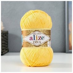Пряжа ALIZE "Diva" 100% микрофибра 350 м /100 гр (187) - 1 шт