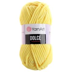 Пряжа YarnArt Dolce, 100 г, 120 м, 5 шт., желтый