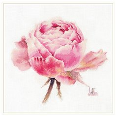2-53 Набор для вышивания алиса Акварельные розы. Розовая изысканная 24*26см