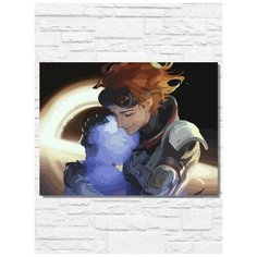 Картина по номерам на холсте Apex Legends (апекс ледженс, шутер, PS, Xbox, PC, Switch) - 10362 30x40