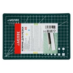 DeVENTE Коврик для резки макетный A5 deVENTE, 3 мм, непрорезаемый, двусторонний, трёхслойный