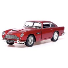 Машинка металлическая Kinsmart 1:38 Aston Martin DB5 KT5406D инерционная, двери открываются / Красный