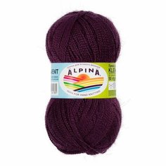 Пряжа ALPINA "KLEMENT" 4 шт. х 50 г 300 м в упак. цвет №34 т. сливовый (KLEMENT-№34 т. сливовый)