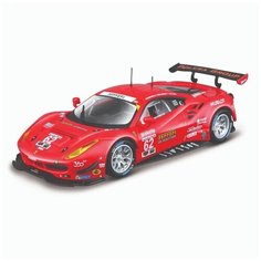 Машинка коллекционная металлическая 1:43 Ferrari Racing - 488 GTE 2017 18-36301 Bburago