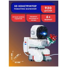 Конструктор Balody 3D из миниблоков Космос. Романтика вселенной, 920 элементов - BA18360