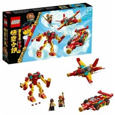 Конструктор LEGO Monkie Kid Staff Creations "Творения посоха Манки Кида" 309 деталей / 80030