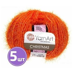 Пряжа YarnArt Christmas (28), морковный, 5 шт. по 50 г